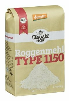Lichtkorn Roggenmehl Type 1150 demeter, 1 kg Lichtkorn Roggenmehl Type 1150 demeter, 1 kg