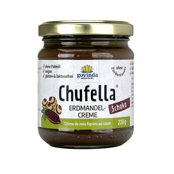 Chufella Erdmandel-Schoko-Creme, 220 g Chufella Erdmandel-Schoko-Creme, 220 g