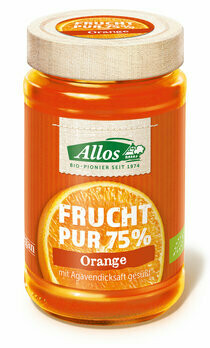 Frucht Pur 75% Aufstrich Orange, 250 g Frucht Pur 75% Aufstrich Orange, 250 g