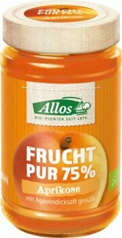 Frucht Pur 75% Aufstrich, Aprikose, 250 g Frucht Pur 75% Aufstrich, Aprikose, 250 g
