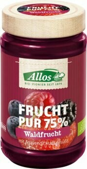 Frucht Pur 75% Aufstrich, Waldfrucht, 250 g Frucht Pur 75% Aufstrich, Waldfrucht, 250 g