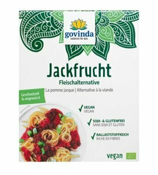 Jackfrucht Fleischalternative geschnetzelt & ungewürzt, 200 g Jackfrucht Fleischalternative geschnetzelt & ungewürzt, 200 g
