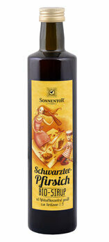 Schwarztee-Pfirsich-Eistee Sirup, 500 ml Schwarztee-Pfirsich-Eistee Sirup, 500 ml