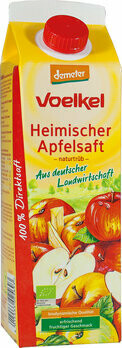 Apfelsaft naturtrüb demeter Elopack, 1 l Apfelsaft naturtrüb demeter Elopack, 1 l