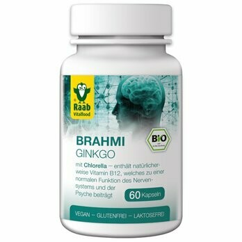 Brahmi Ginkgo Kapseln à 550 mg, 60Stk Brahmi Ginkgo Kapseln à 550 mg, 60Stk