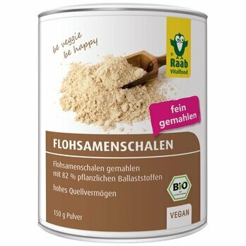 Flohsamenschalen fein gemahlen, 150 g Flohsamenschalen fein gemahlen, 150 g