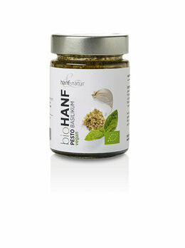 Hanfpesto Basilikum, 150 g Hanfpesto Basilikum, 150 g