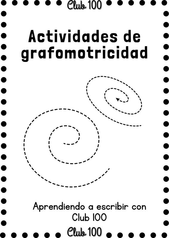 Cuadernillo de grafomotricidad