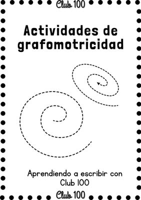 Cuadernillo de grafomotricidad