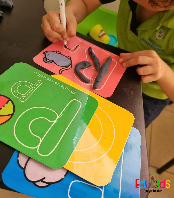 Flashcards abecedario (plastilina)