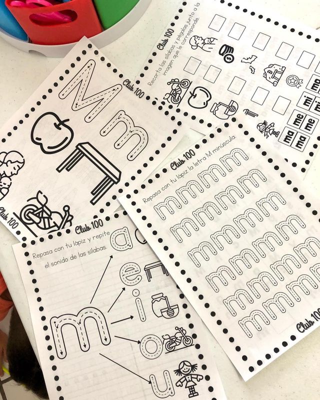 Actividades de sílabas simples