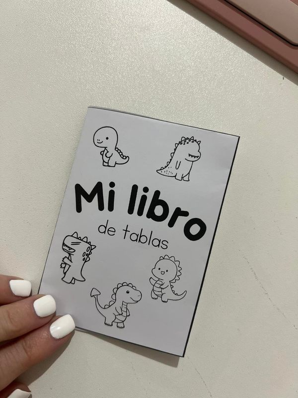 Mini libritos tablas 2 al 13