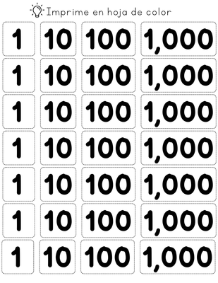 Fichas b/n