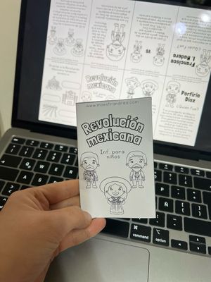 Mini librito Revolución Mexicana
