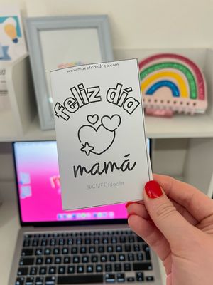 Mini librito: feliz día mamá