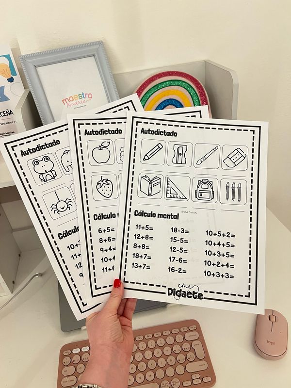 Autodictado + cálculo mental