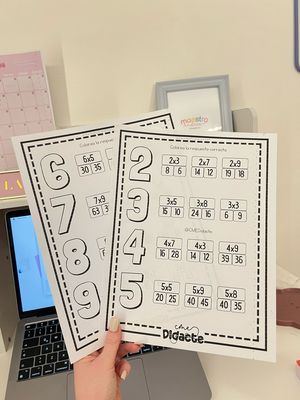 Práctica las tablas