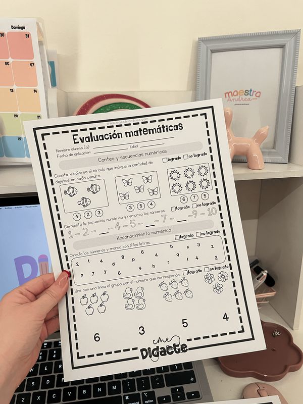 Evaluaciones matemáticas