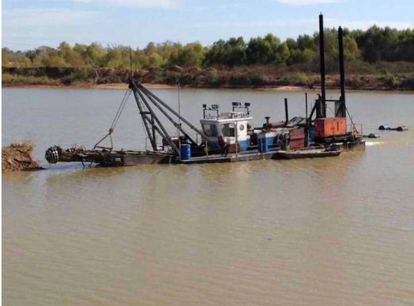 UD476: Used 10" Cutter Suction Dredge