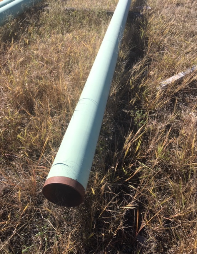 8" Gas Line Pipe