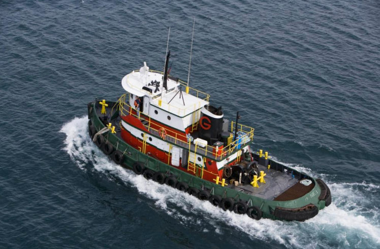 Model Bow Tugboat