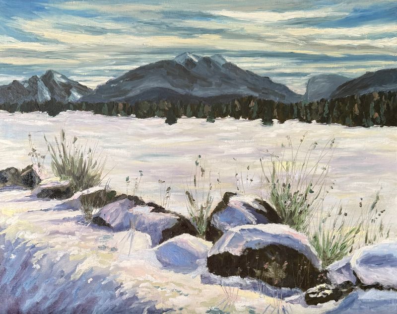 Winter on Loj Road