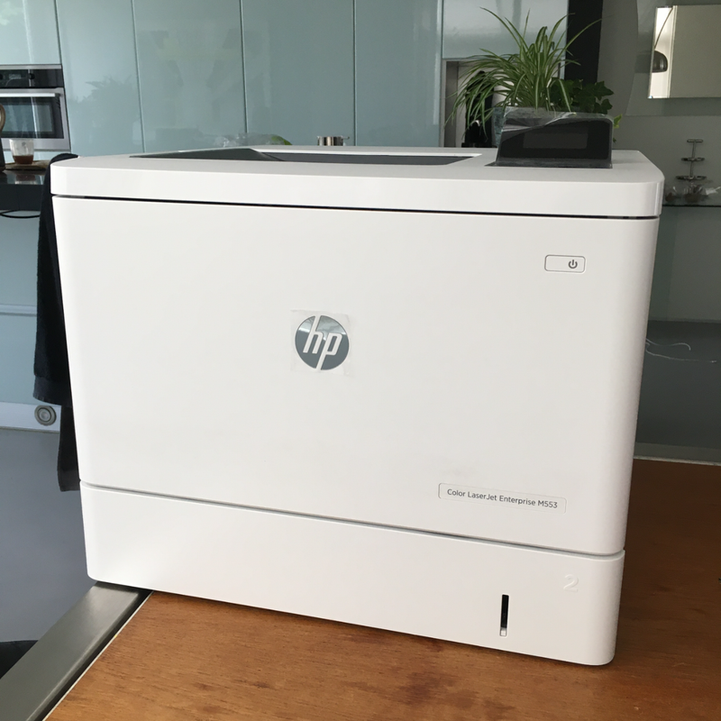 HP Color Laserjet Enterprise M553, NIEUW in doos, ZONDER toner
