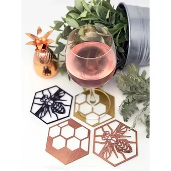 Bee Coasters