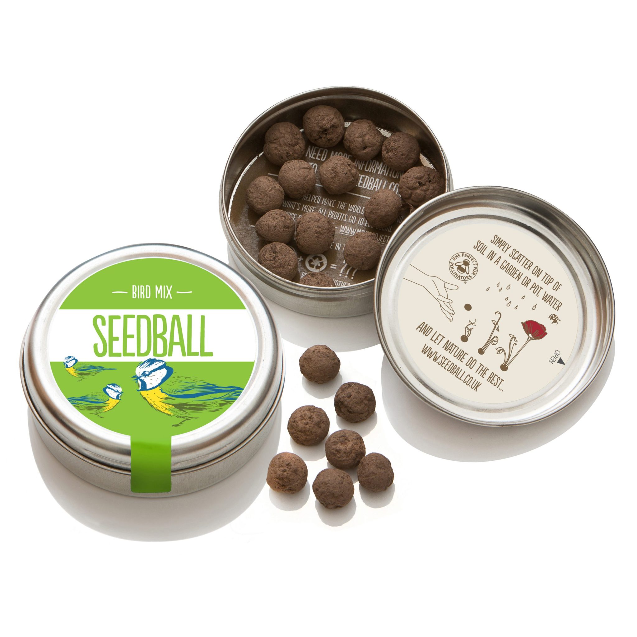 Bird Mix Seedball tin
