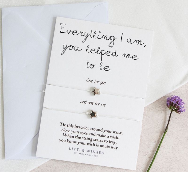 Everything I am Double Wish Bracelet Gift