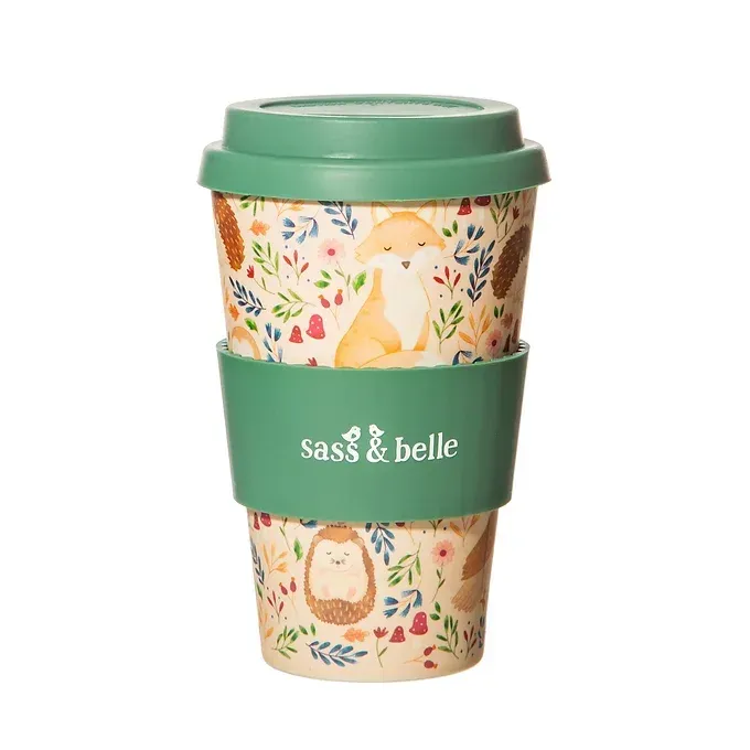 Forest Folk Bamboo Coffee Cup