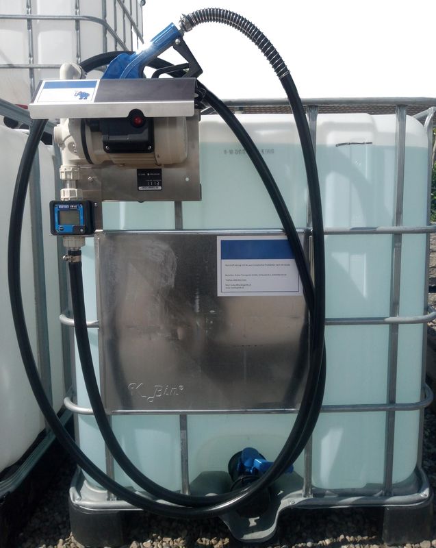 Pumpe 220V, inkl. digitaler Zähler für AdBlue®