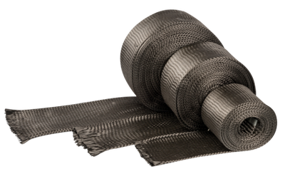 Carbon Braid Rolled