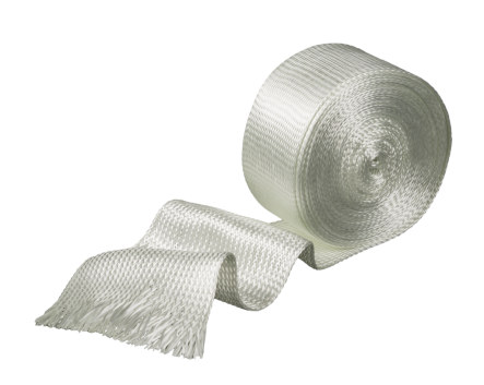 Fiberglass Braid Rolled