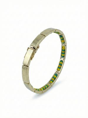 Sólido Orula Elegante pulsera de cadena de oro de 14k