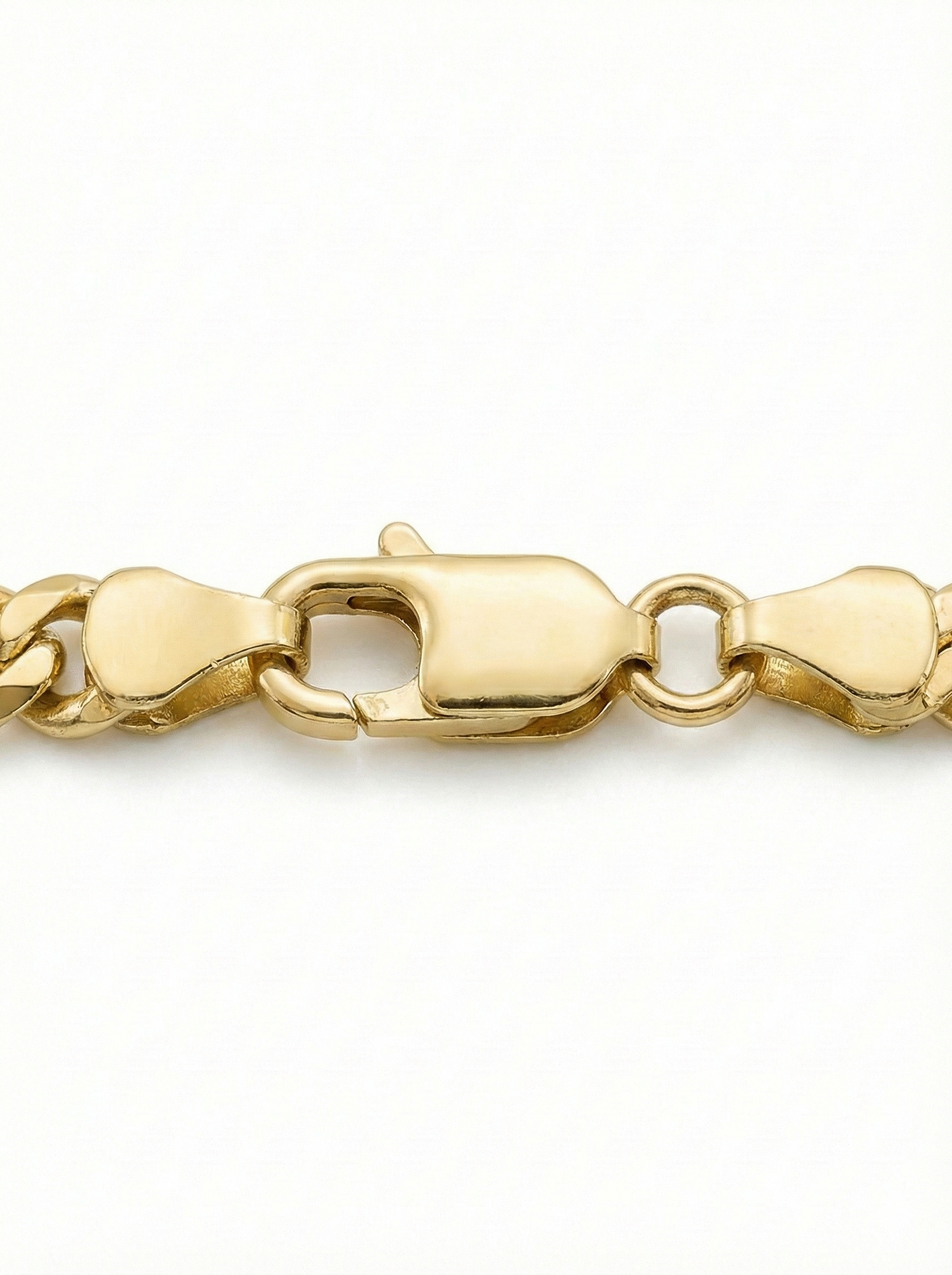 Tobillera con eslabones en oro de 14k