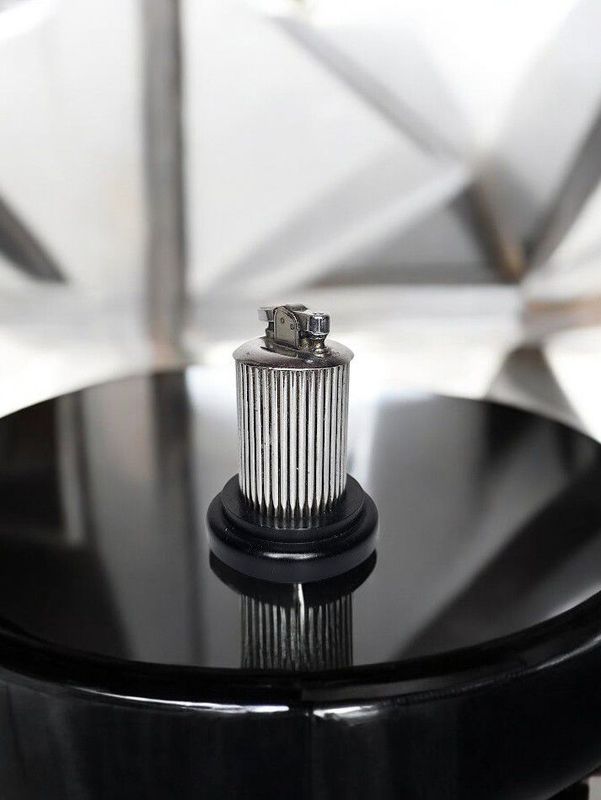 The Polo Automatic Lighter was made by Barnett Pearlman & Co. Ltd in London 1948