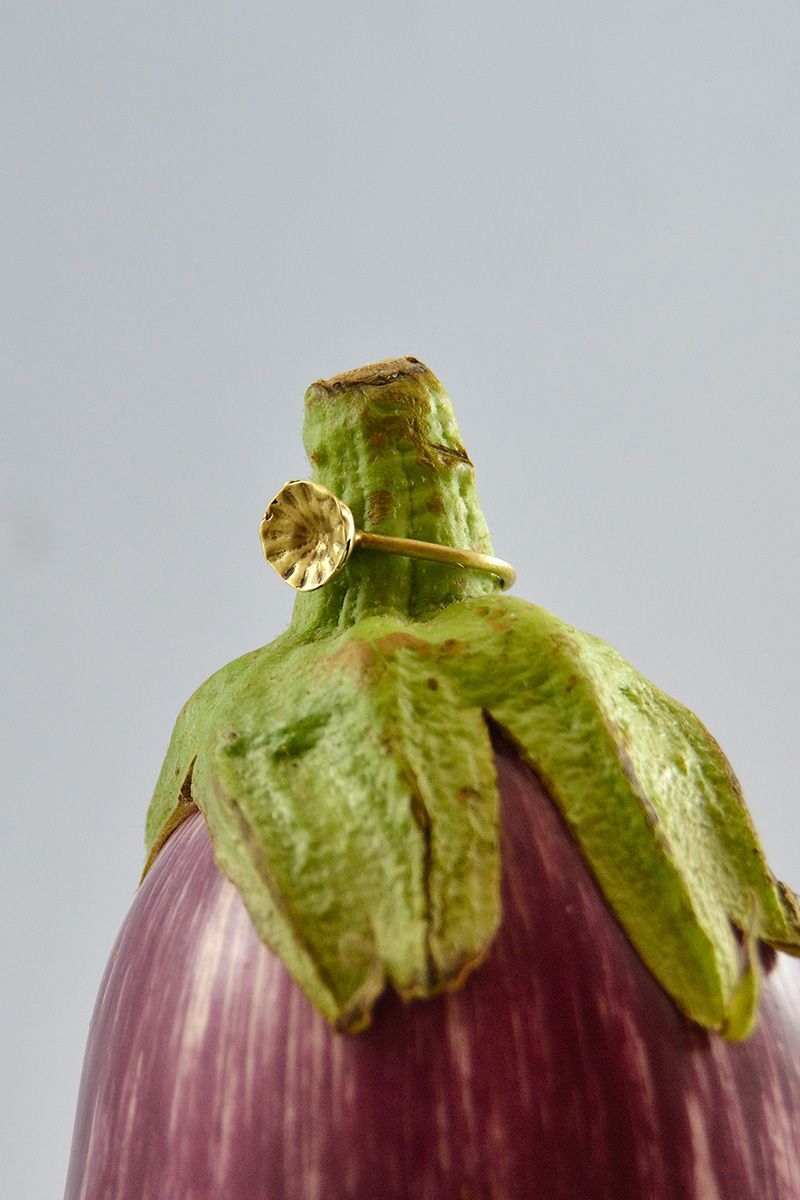 "Demetra" anello regolabile