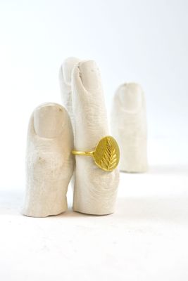 Anello sigillo "Felce"