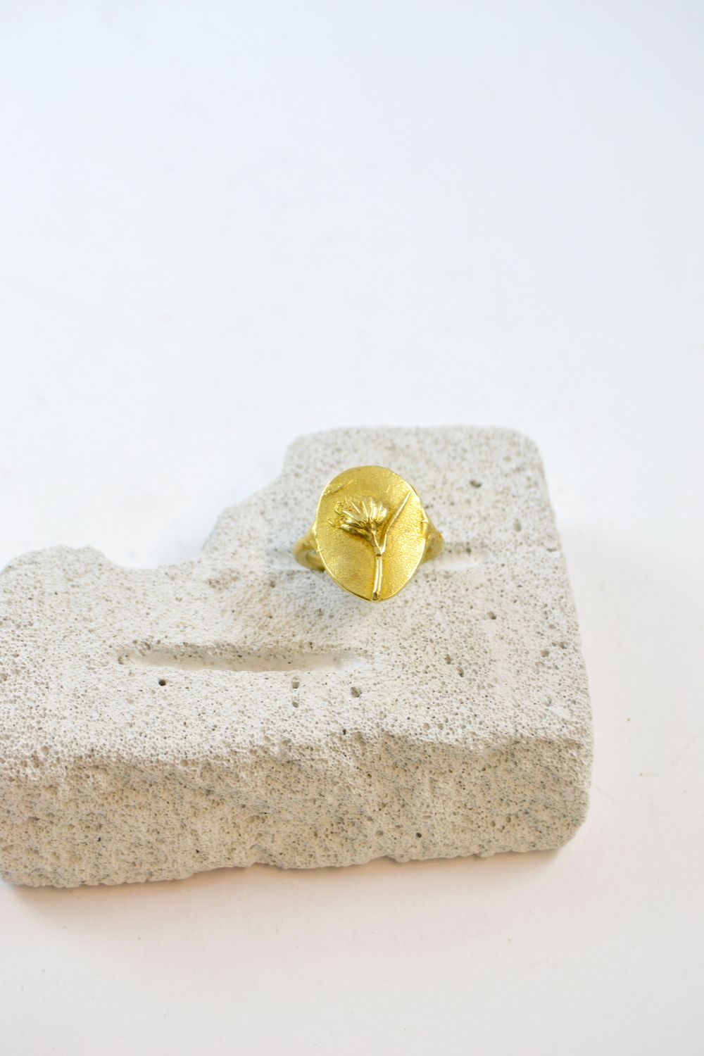 Anello sigillo "Ricordo di Campo"
