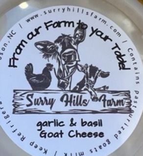 Cheese Chevre Garlic and Basil (8 oz)