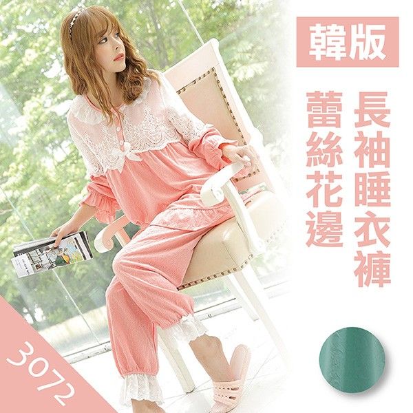 睡衣褲/夏季新款韓版甜美休閒家居睡衣褲【小百合】3072