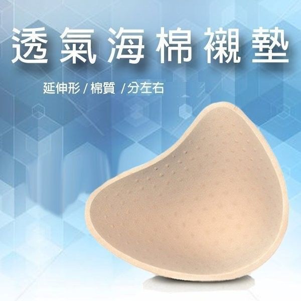 透氣孔襯墊 /小百合 大厚墊質輕 海綿襯墊 調整平衡大小胸型8036