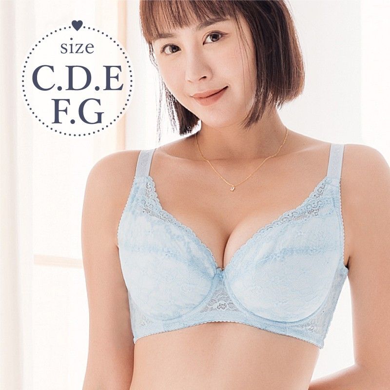內衣/CDEFG 超清淅大罩杯全罩調整型胸罩包覆拉提 81317 小百合台灣製