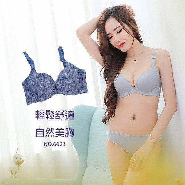 內衣【小百合】B C 舒適/深V聚攏/收副乳/輕機能修飾內衣/調整型/NX 6623台灣製