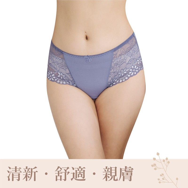 內褲/小清新 舒適透氣 蕾絲拼接【小百合】U81265 台灣製