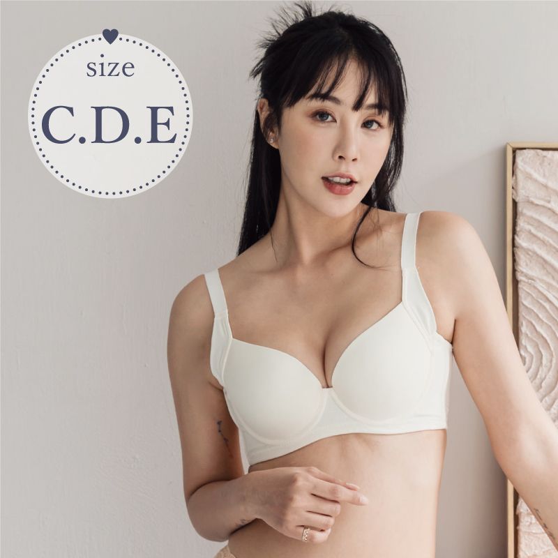 內衣/ 小百合  C D E 無痕奈米涼感纖維側推聚攏收副乳/調整型/ 85631台灣製