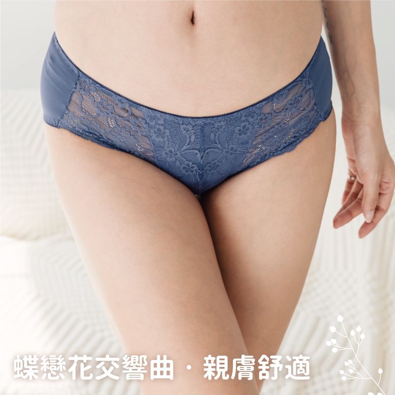 內褲/小百合繁花戀戀輕柔舒適三角內褲U88951台灣製