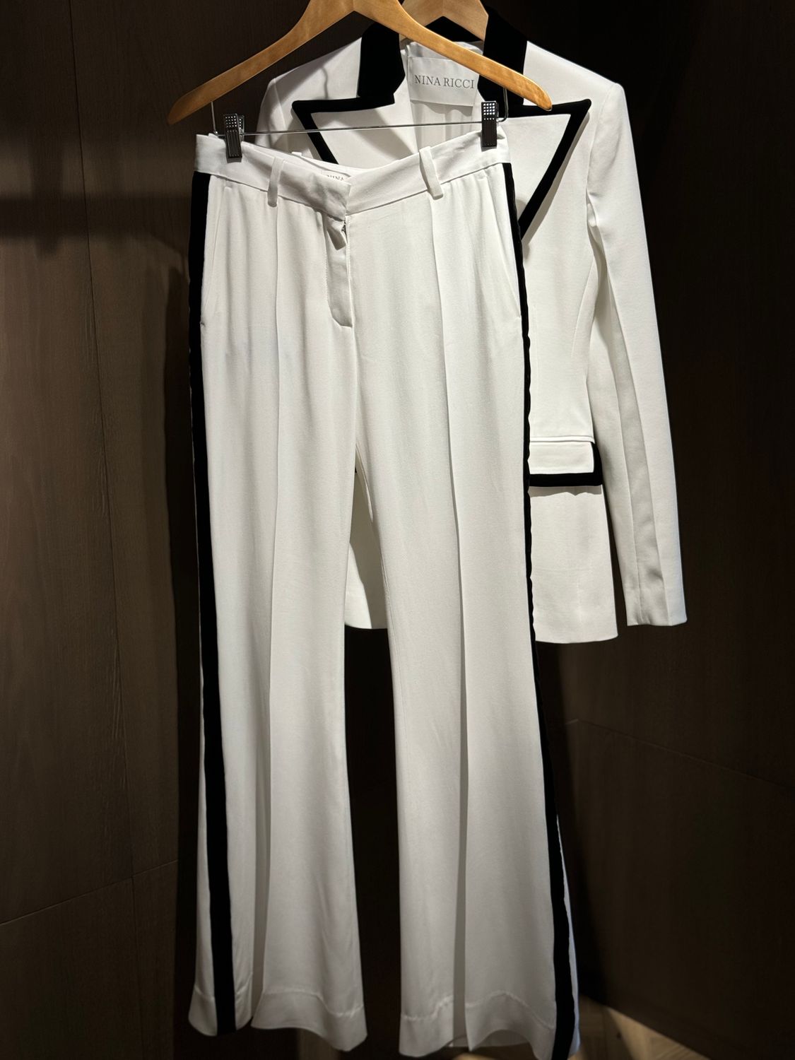 Anzughose Nina Ricci (Pantalon Pants) WHITE