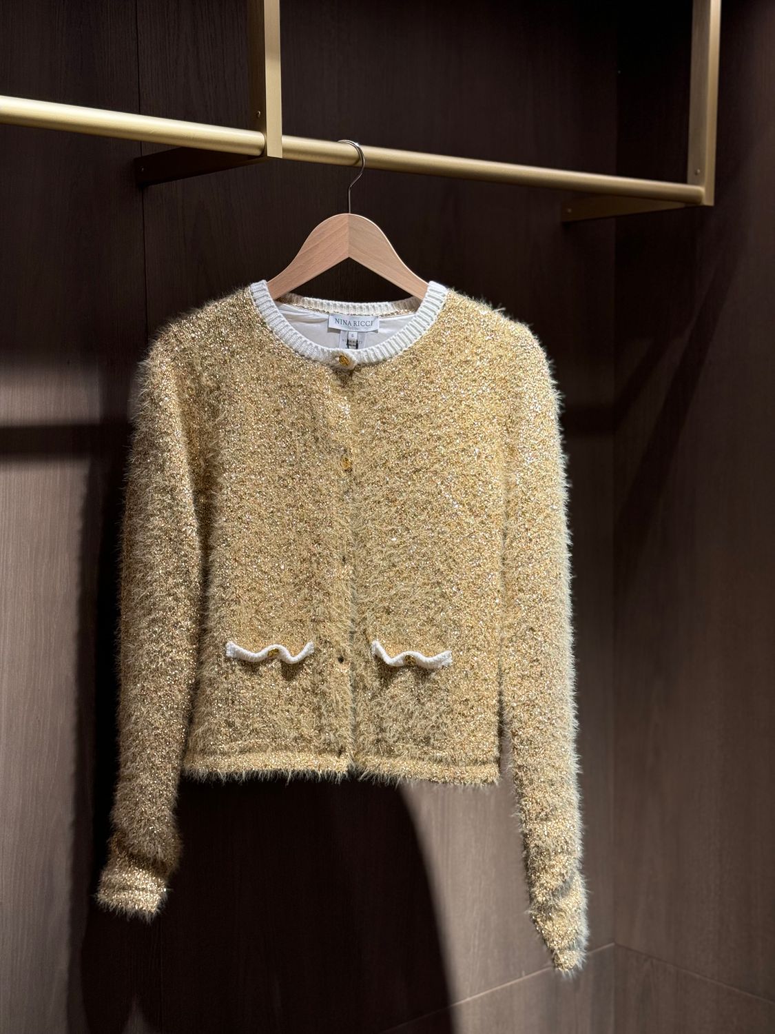 Cardigan Long Sleeve GOLD